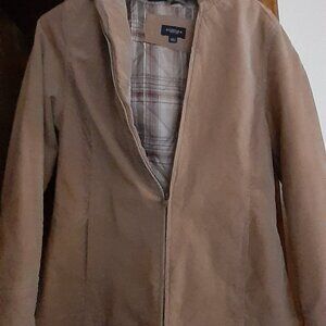 Women's light brown Sonoma corduroy coat, New with tags